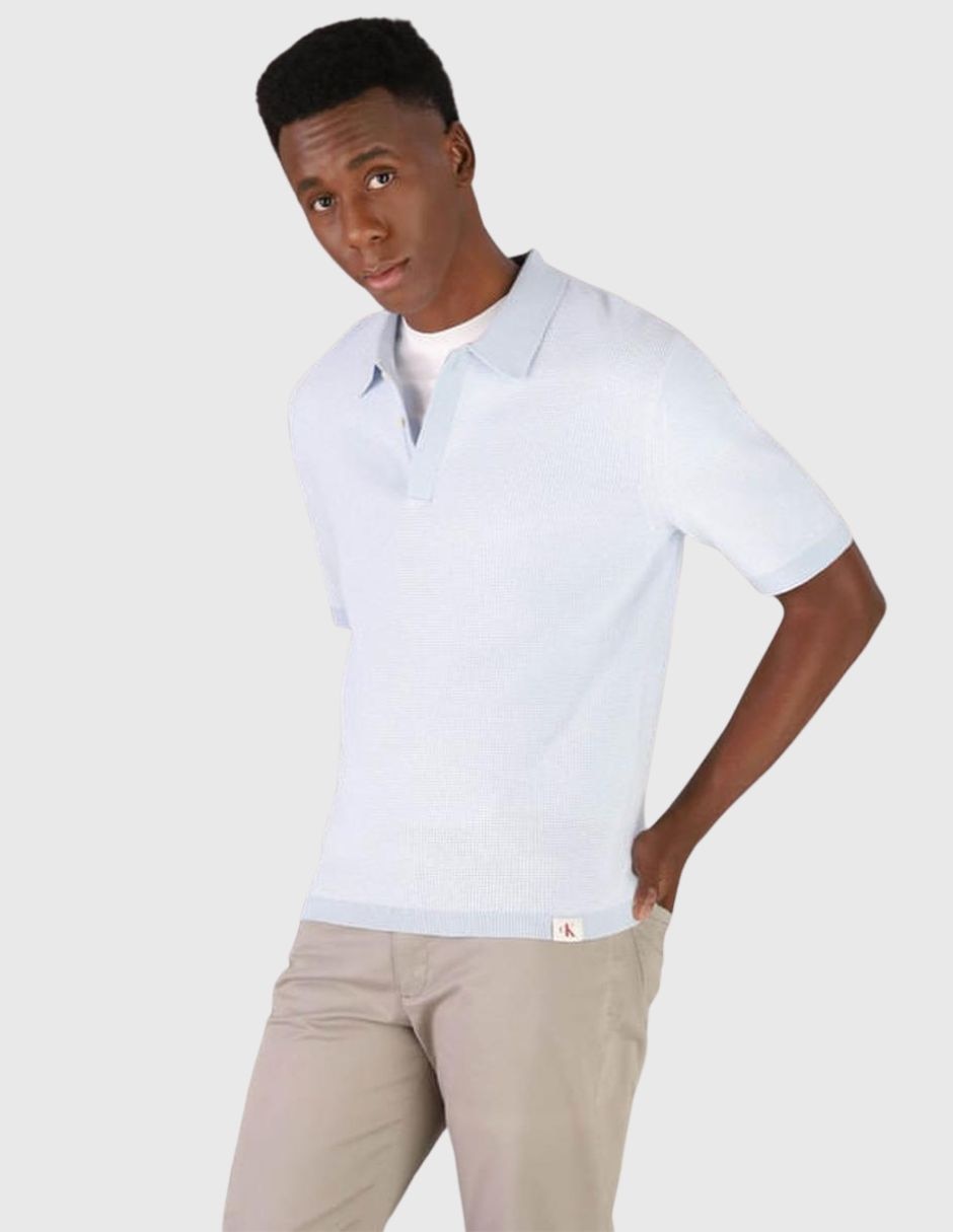 Playera cuello polo para hombre