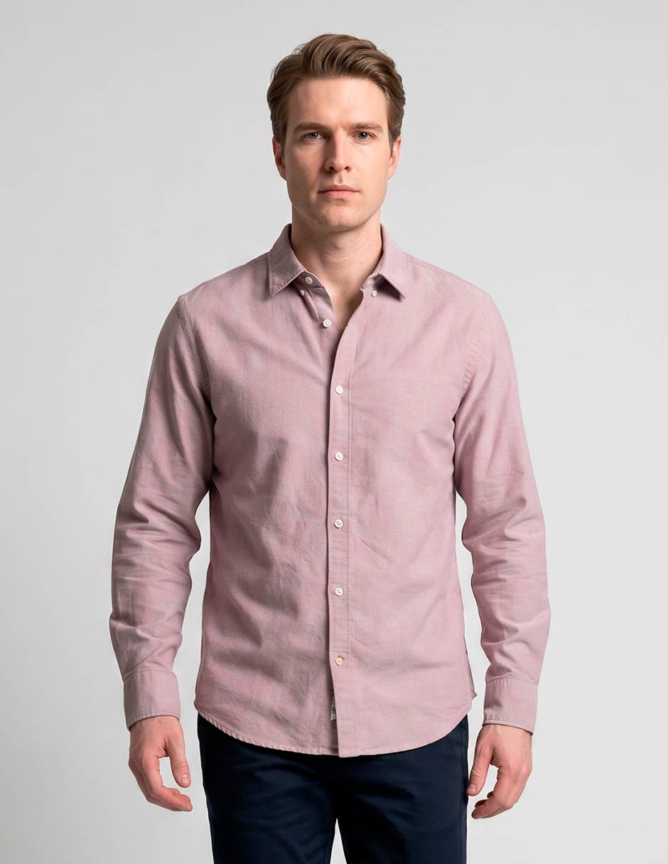 Camisa casual manga larga para hombre Camisa casual manga larga para hombre