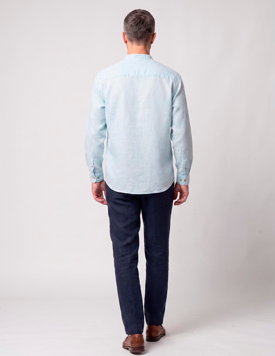 Camisa de vestir manga larga para hombre 2