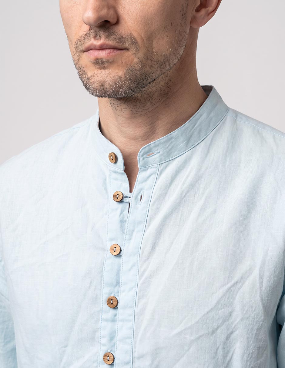 Camisa de vestir manga larga para hombre 3