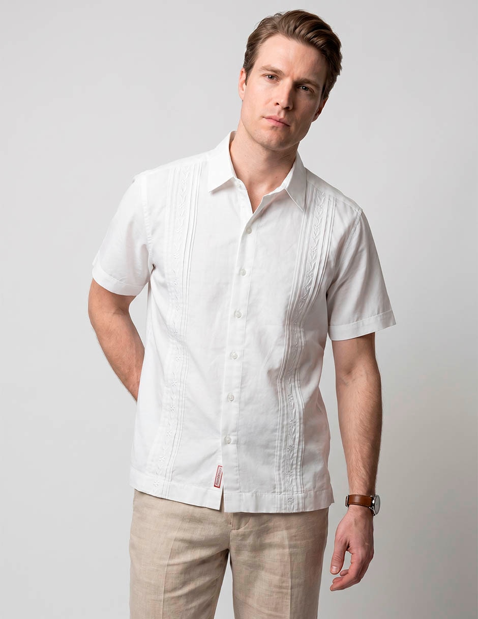 Guayabera manga corta para hombre Guayabera manga corta para hombre