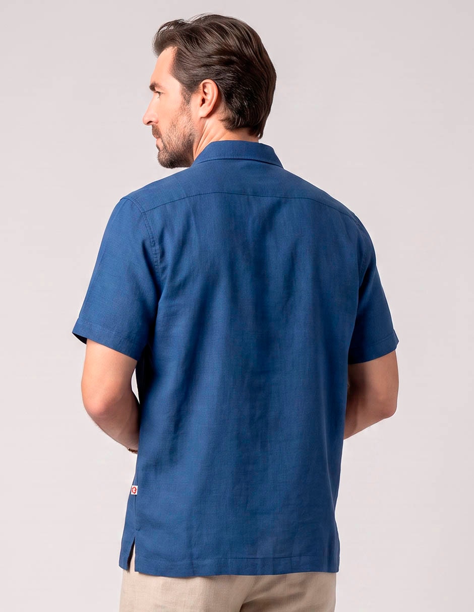 Guayabera manga corta costavana para hombre