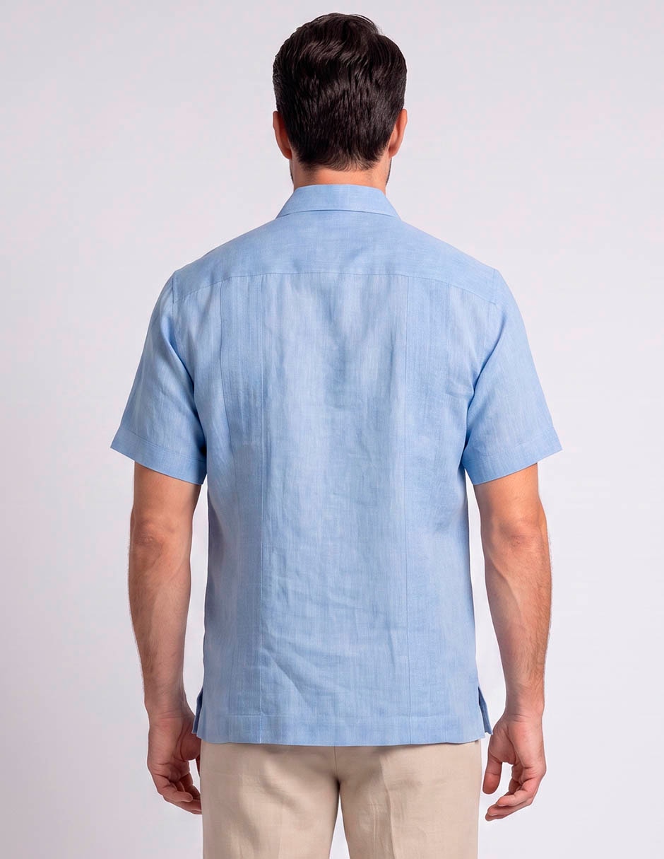 Guayabera manga corta 2