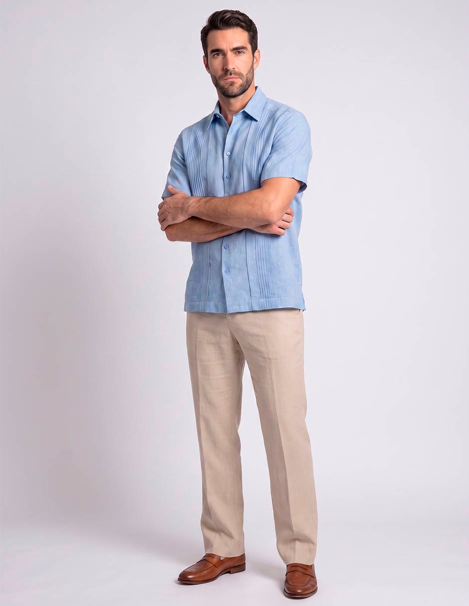 Guayabera manga corta 3