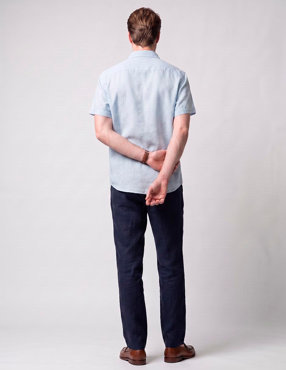 Camisa casual manga corta para hombre 3