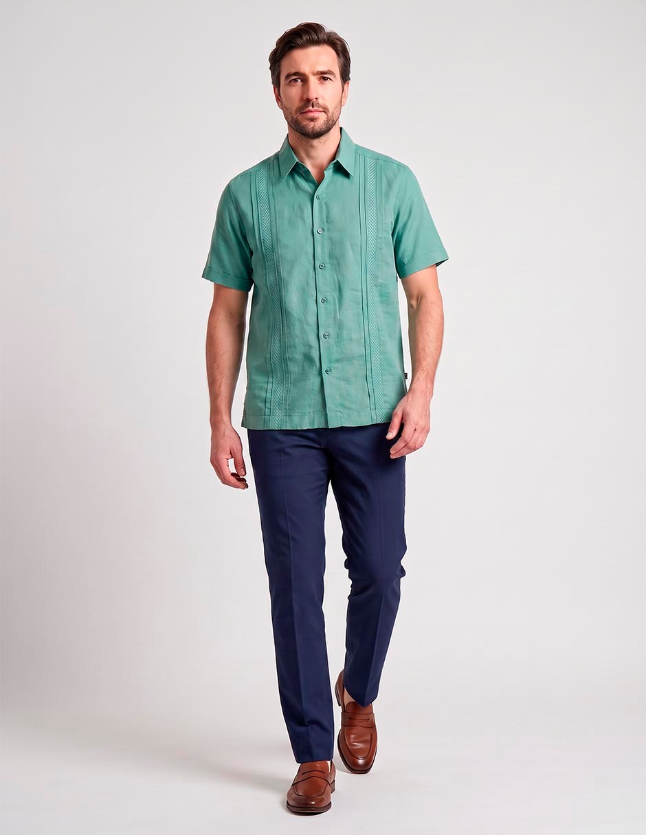 Guayabera manga corta para hombre Guayabera manga corta para hombre