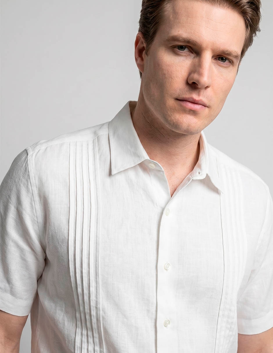 Guayabera manga corta hombre 3