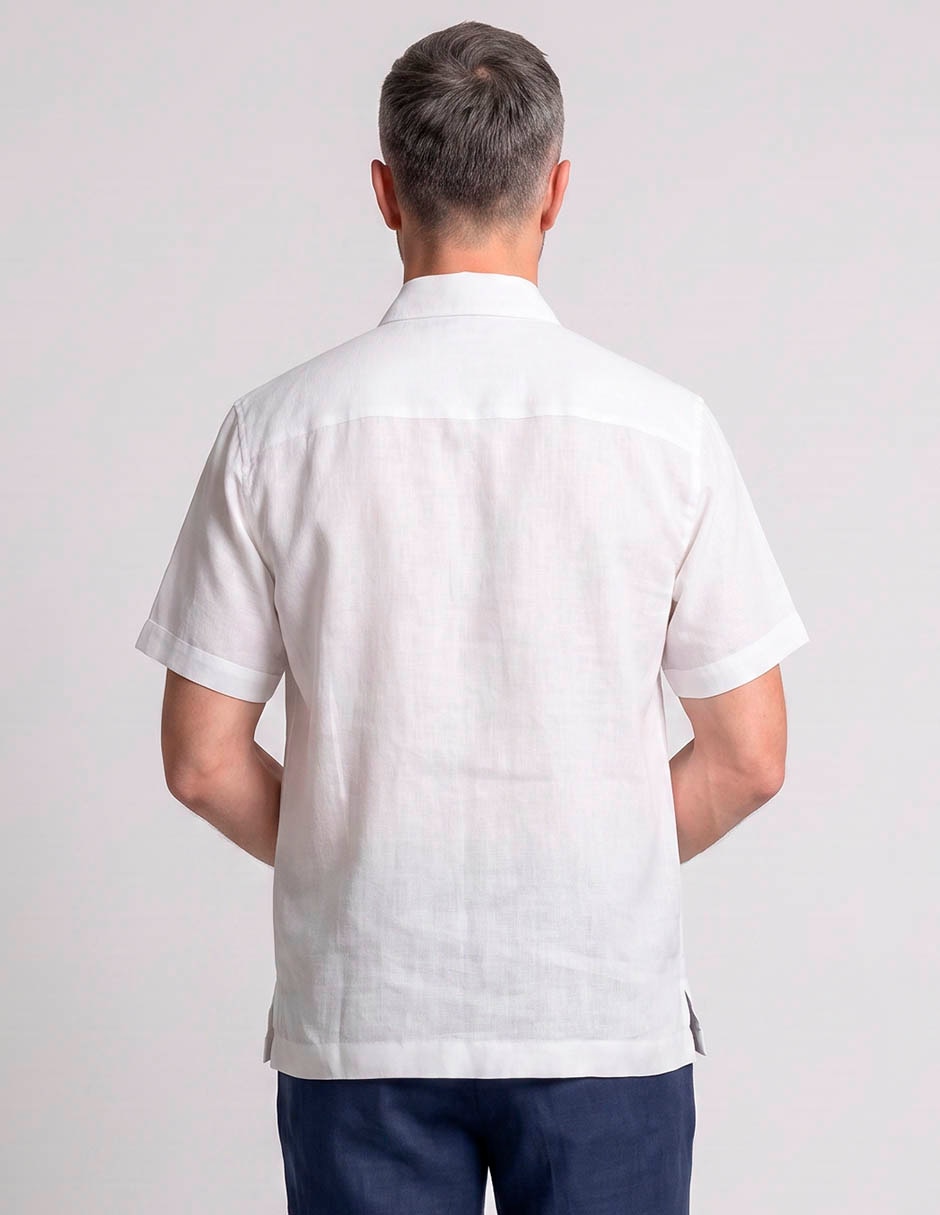 Guayabera manga corta para hombre 2
