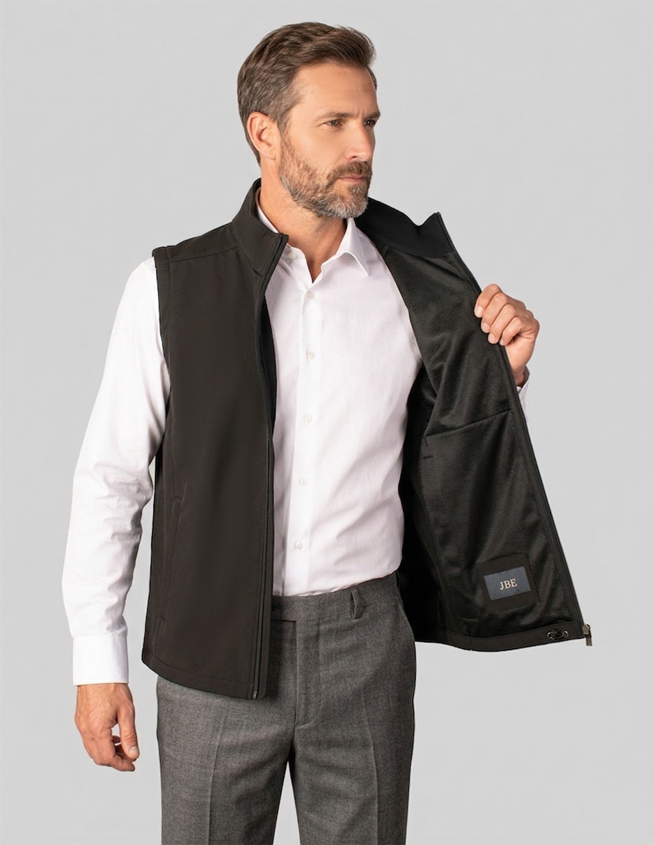 Chaleco jbepoliéster con bolsillos para hombre 2