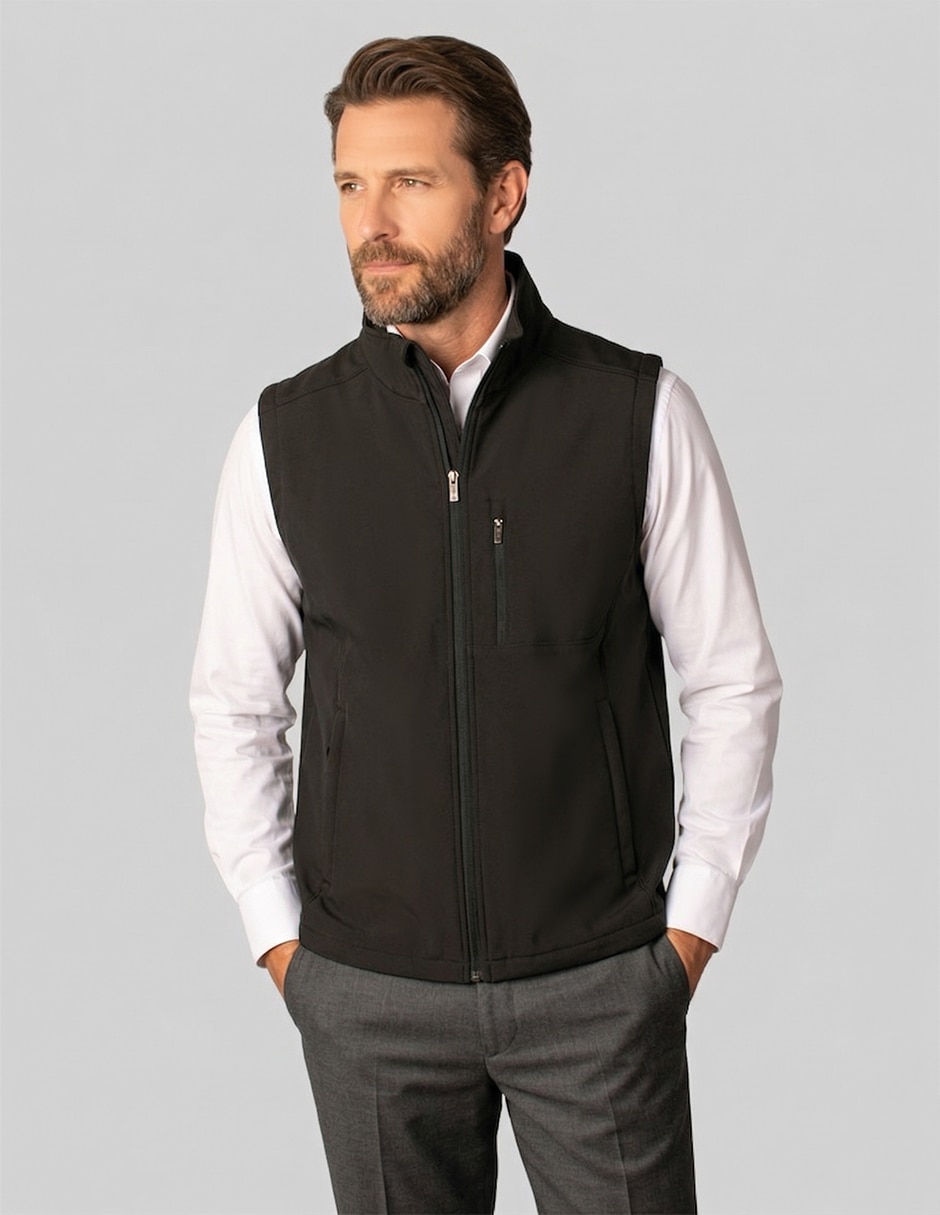 Chaleco jbepoliéster con bolsillos para hombre 1