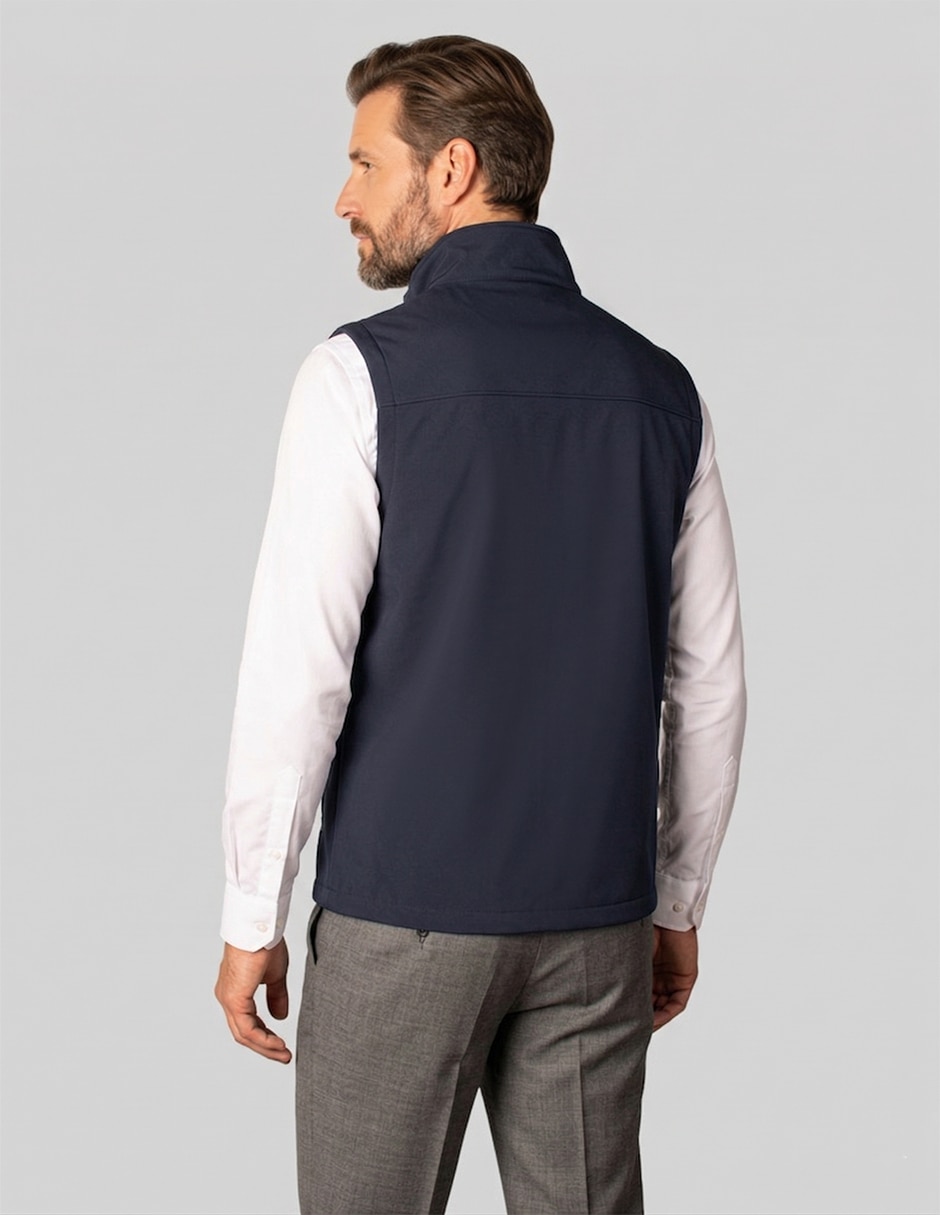 Chaleco jbepoliéster con bolsillos para hombre