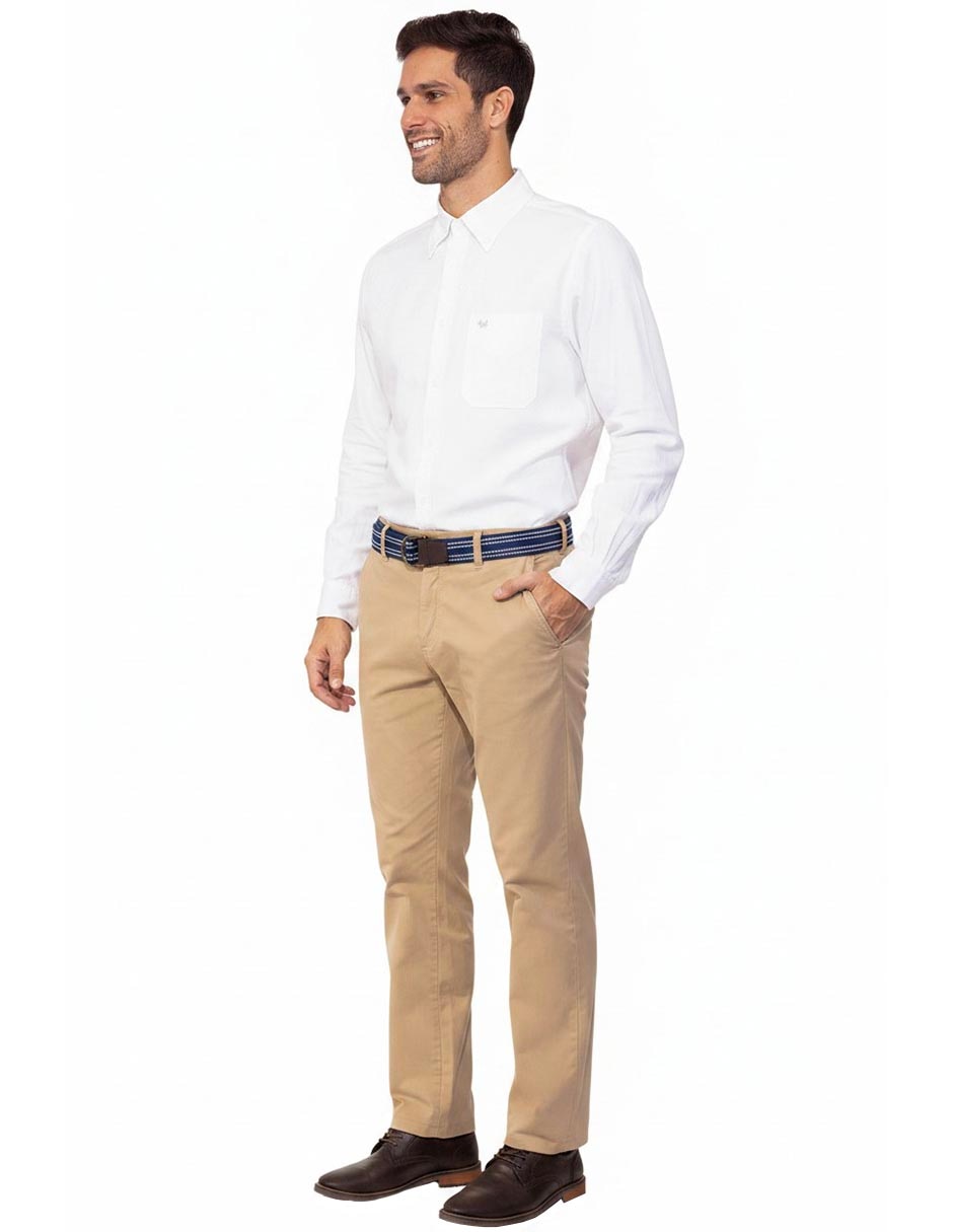 Pantalón chino regular para hombre 2