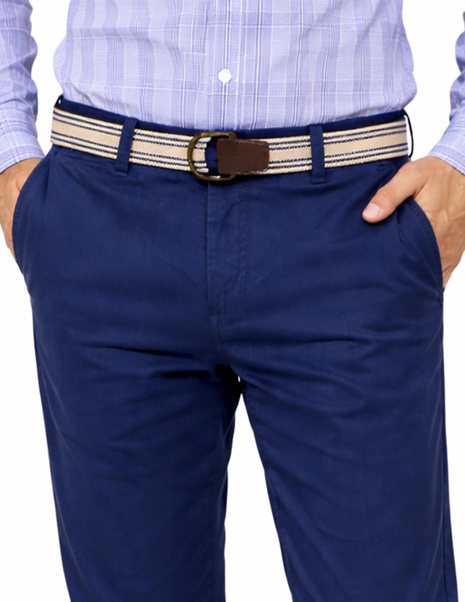 Pantalón chino regular para hombre 3