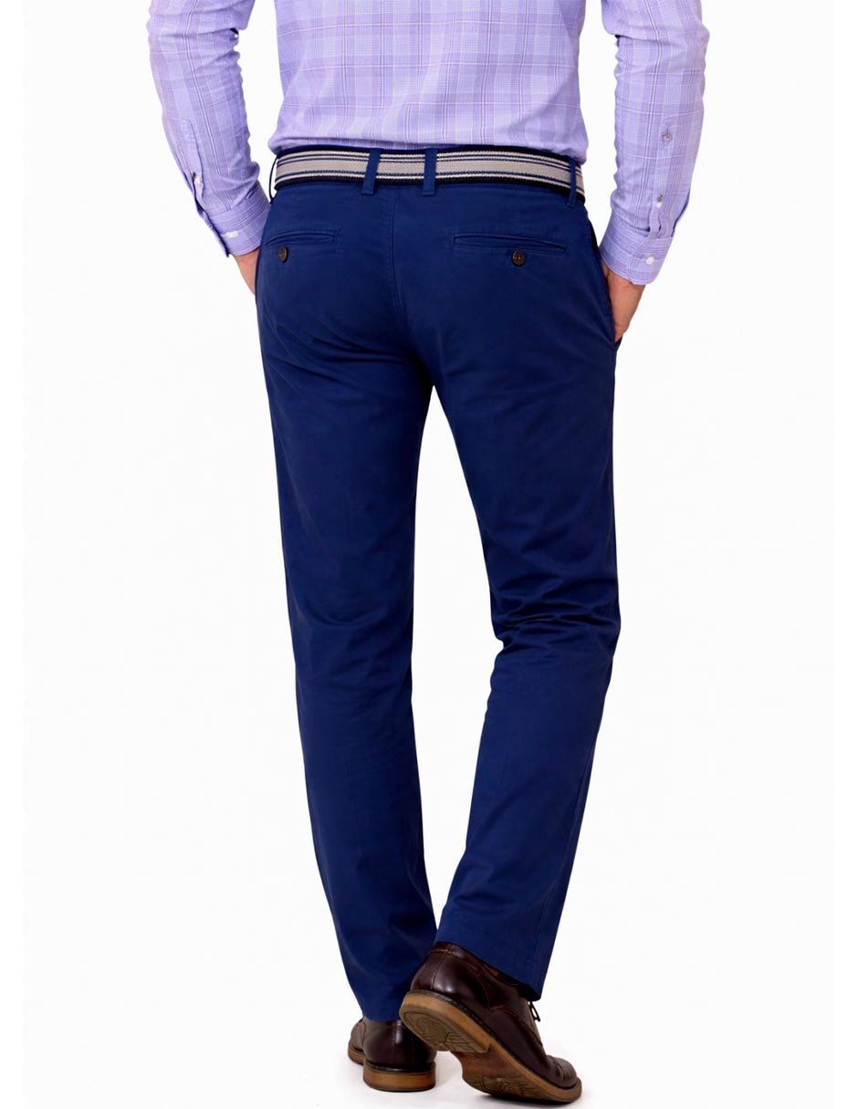 Pantalón chino regular para hombre 4