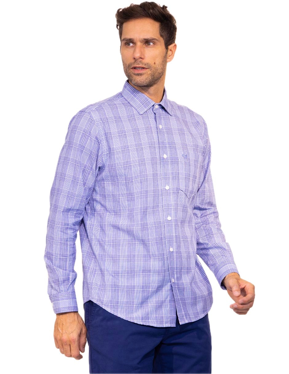 Camisa casual manga larga para hombre Camisa casual manga larga para hombre