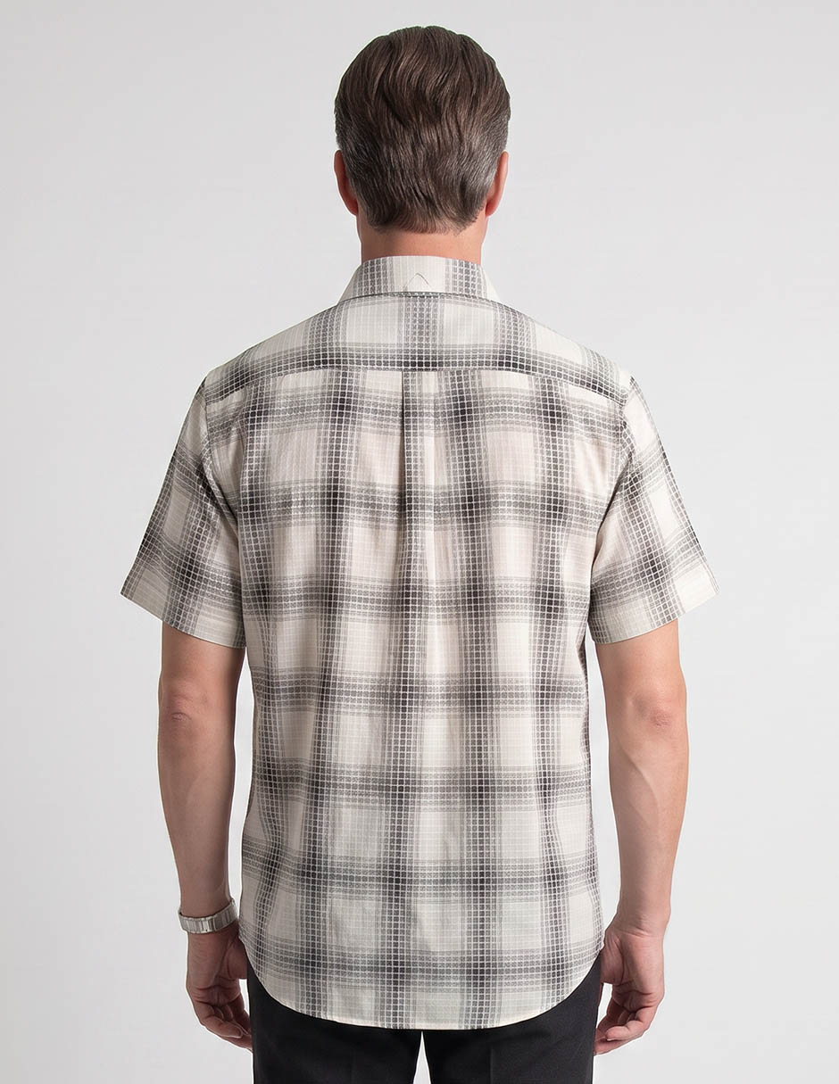 Camisa casual manga corta para hombre 2