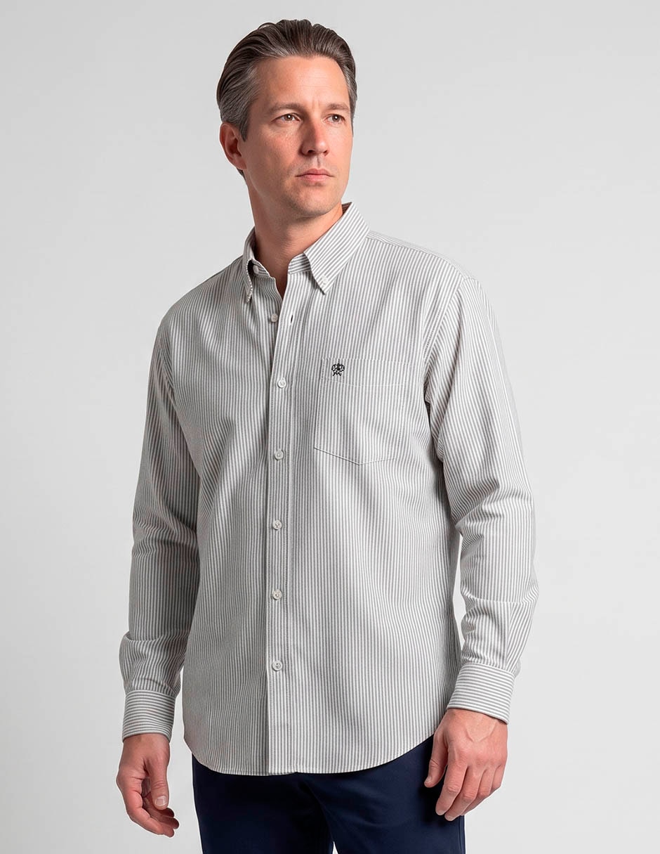 Camisa casual manga larga para hombre Camisa casual manga larga para hombre