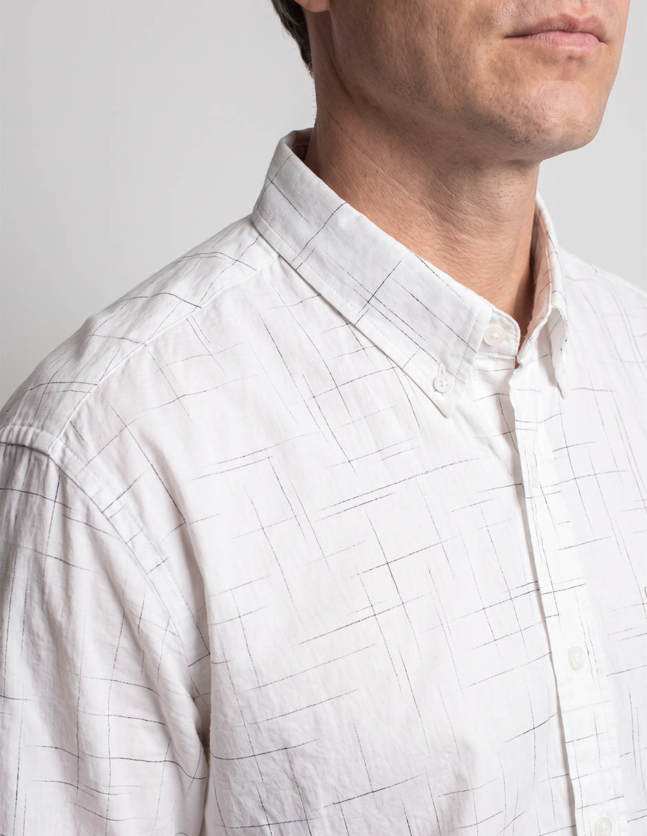 Camisa casual cavalitti de algodón manga larga para hombre 3