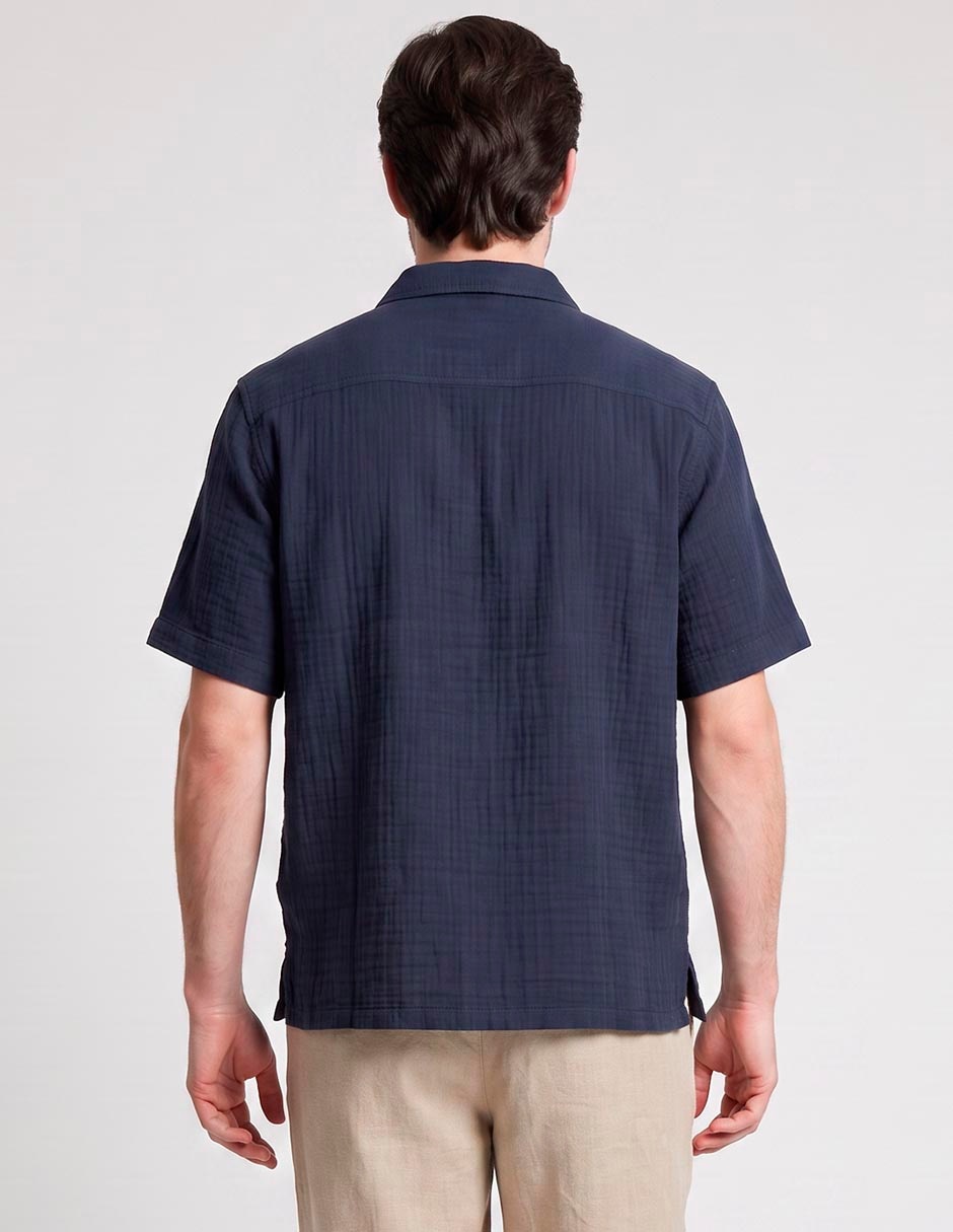 Camisa de vestir manga corta para hombre 2