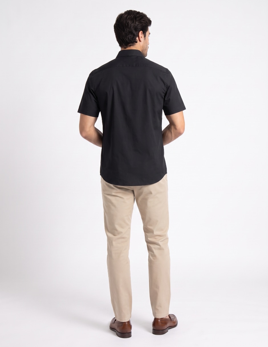 Camisa casual manga corta para hombre 2
