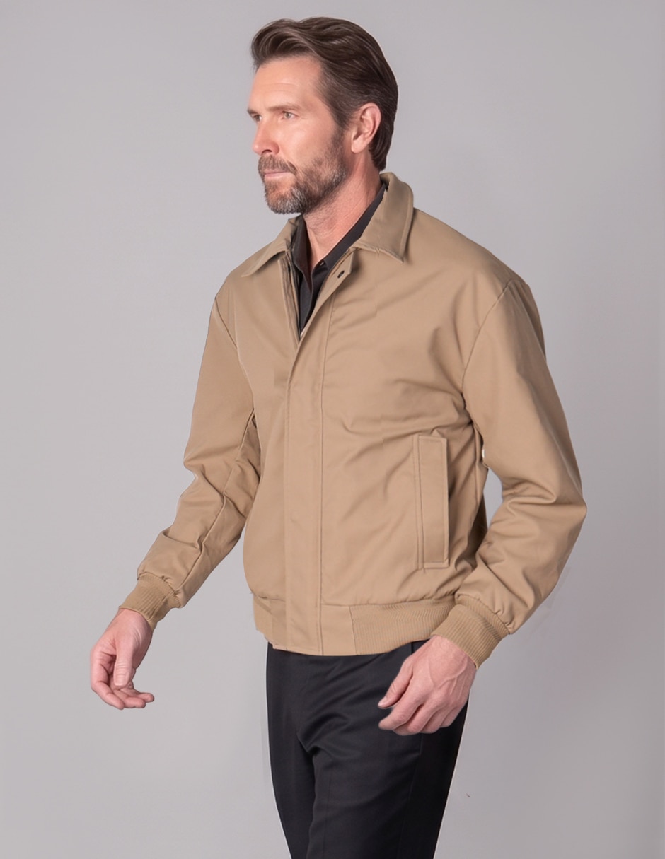 Chamarra bomber con bolsillos para hombre 5