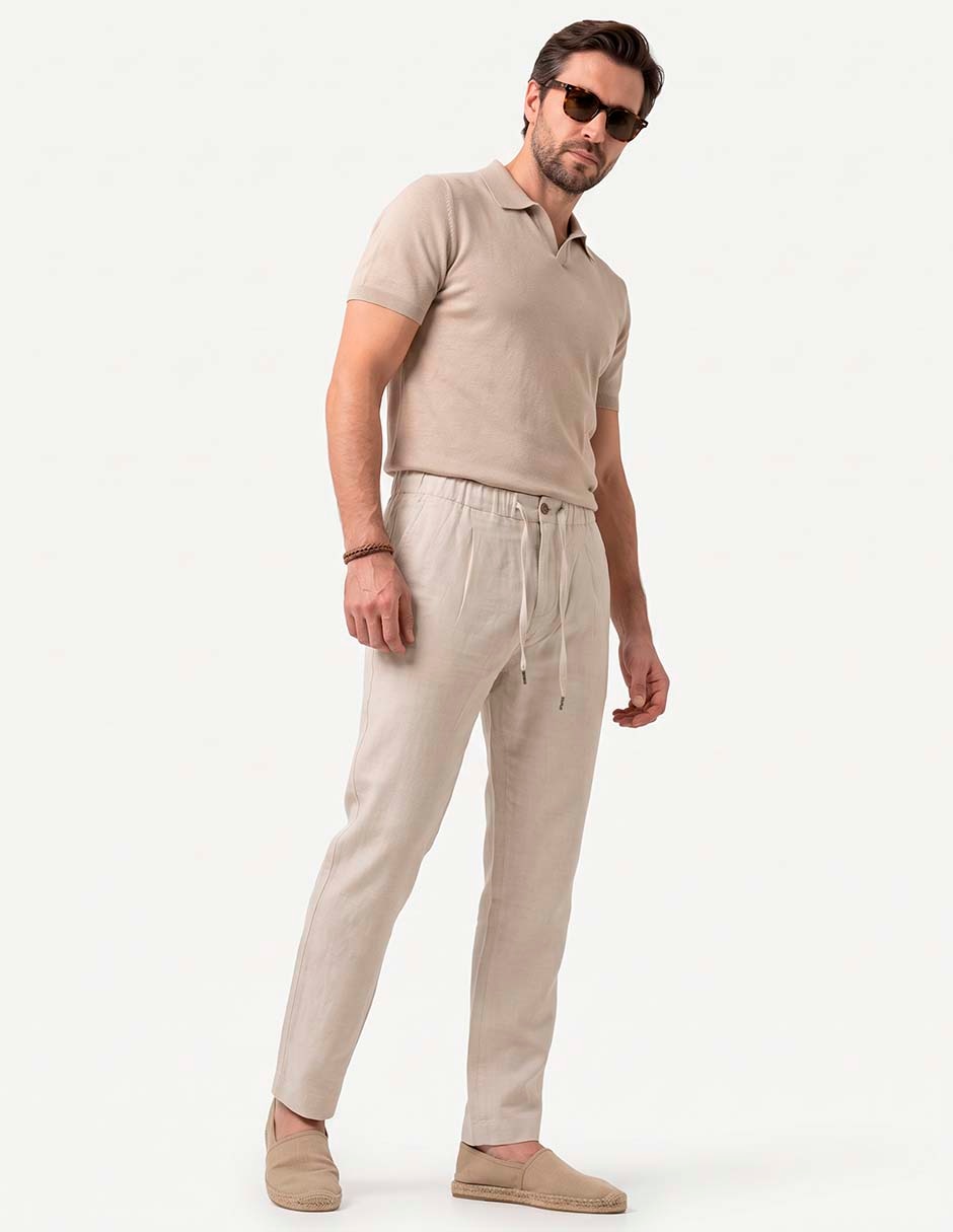 Pantalón de vestir slim para hombre