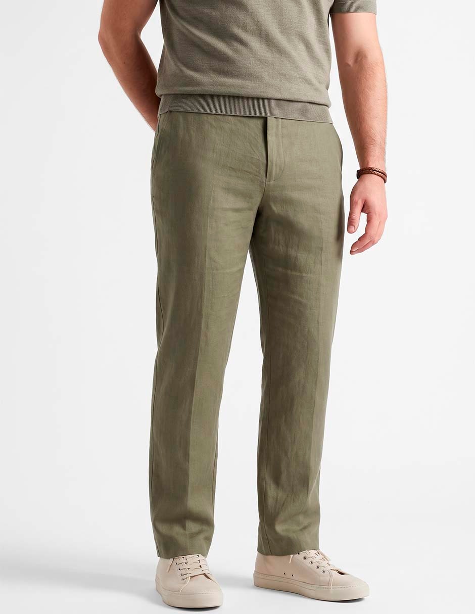 Pantalón de vestir straight para hombre Pantalón de vestir straight para hombre