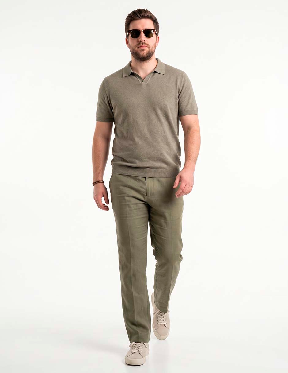 Pantalón de vestir straight para hombre 3