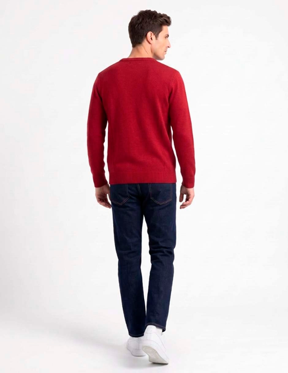 Suéter cuello redondo para hombre 4