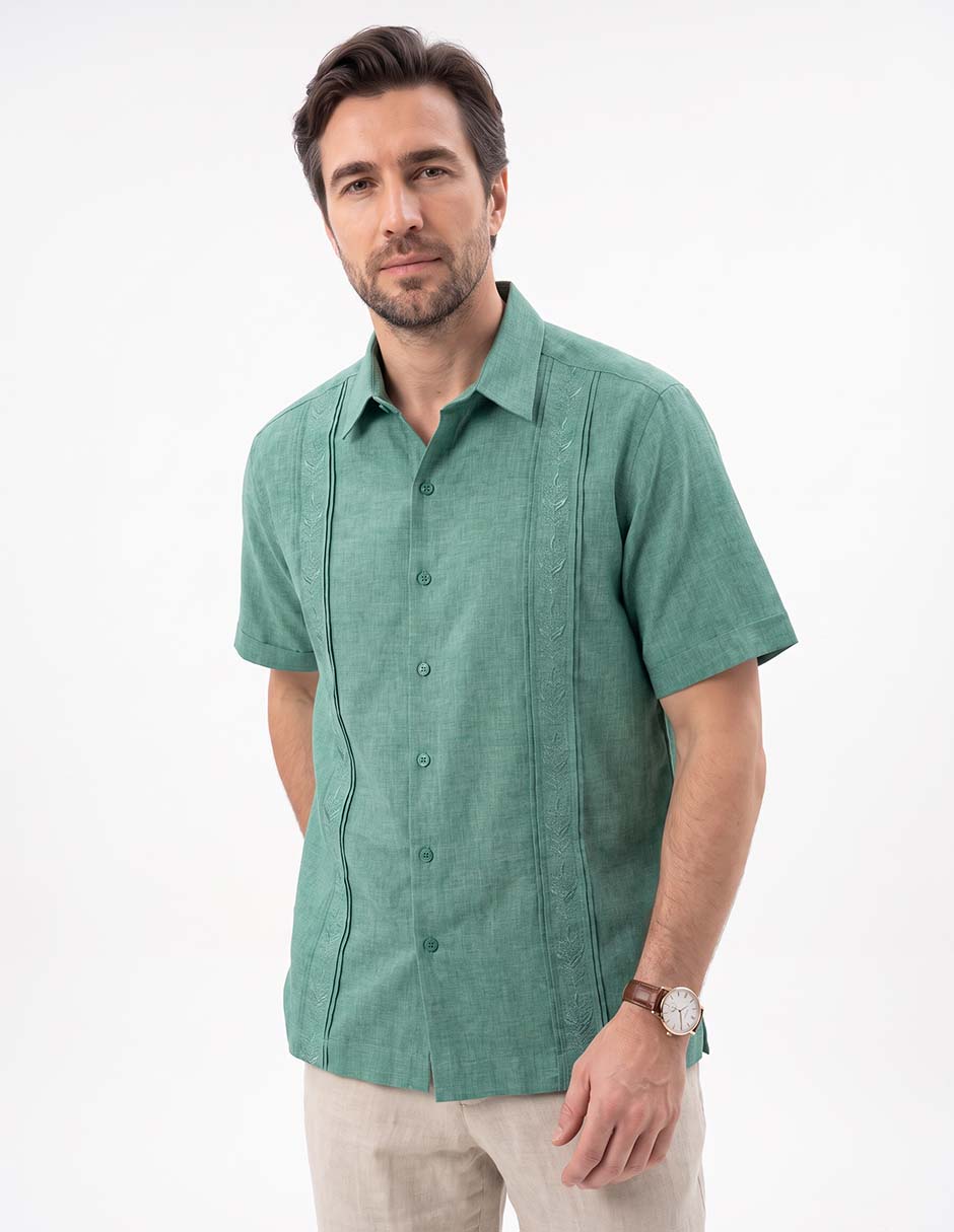Guayabera manga corta para hombre Guayabera manga corta para hombre