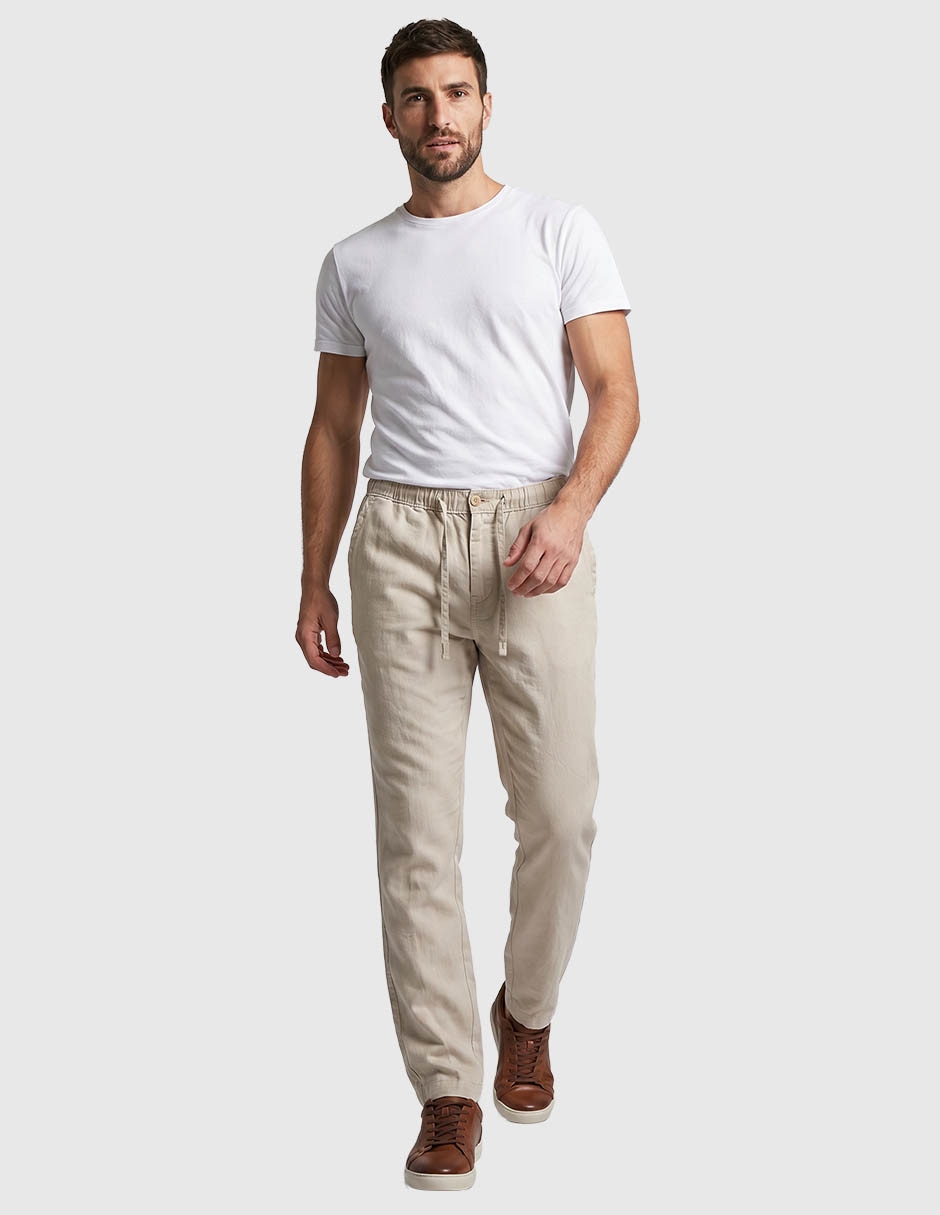 Pantalón casual regular para hombre 3