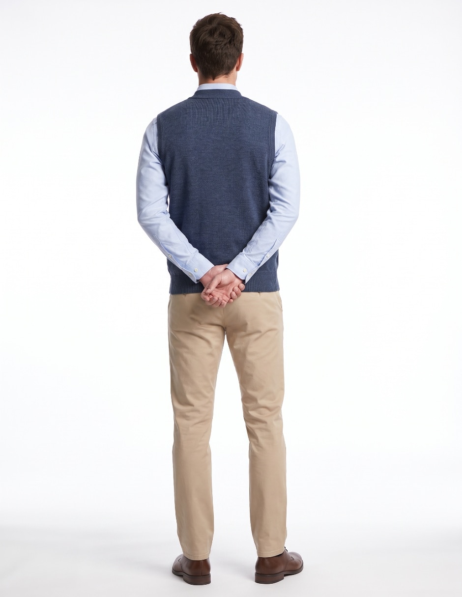 Chaleco tejido para hombre 2