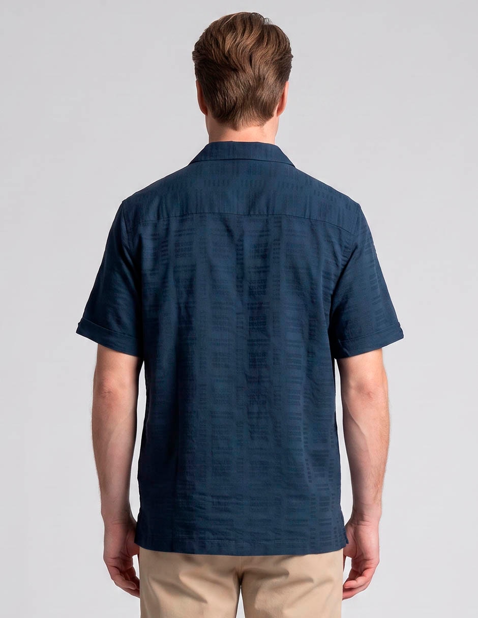 Camisa casual de algodón manga corta para hombre 2