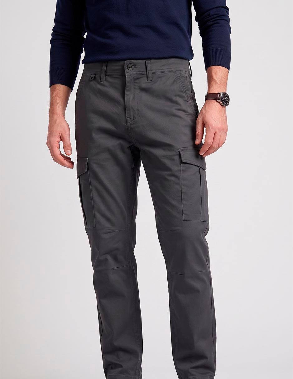Pantalón cargo straight para hombre 2