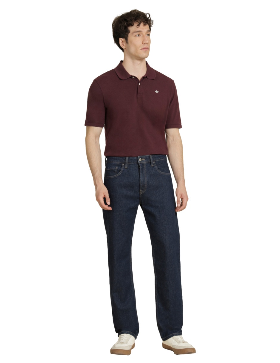 Pantalón casual regular de algodón para hombre 2