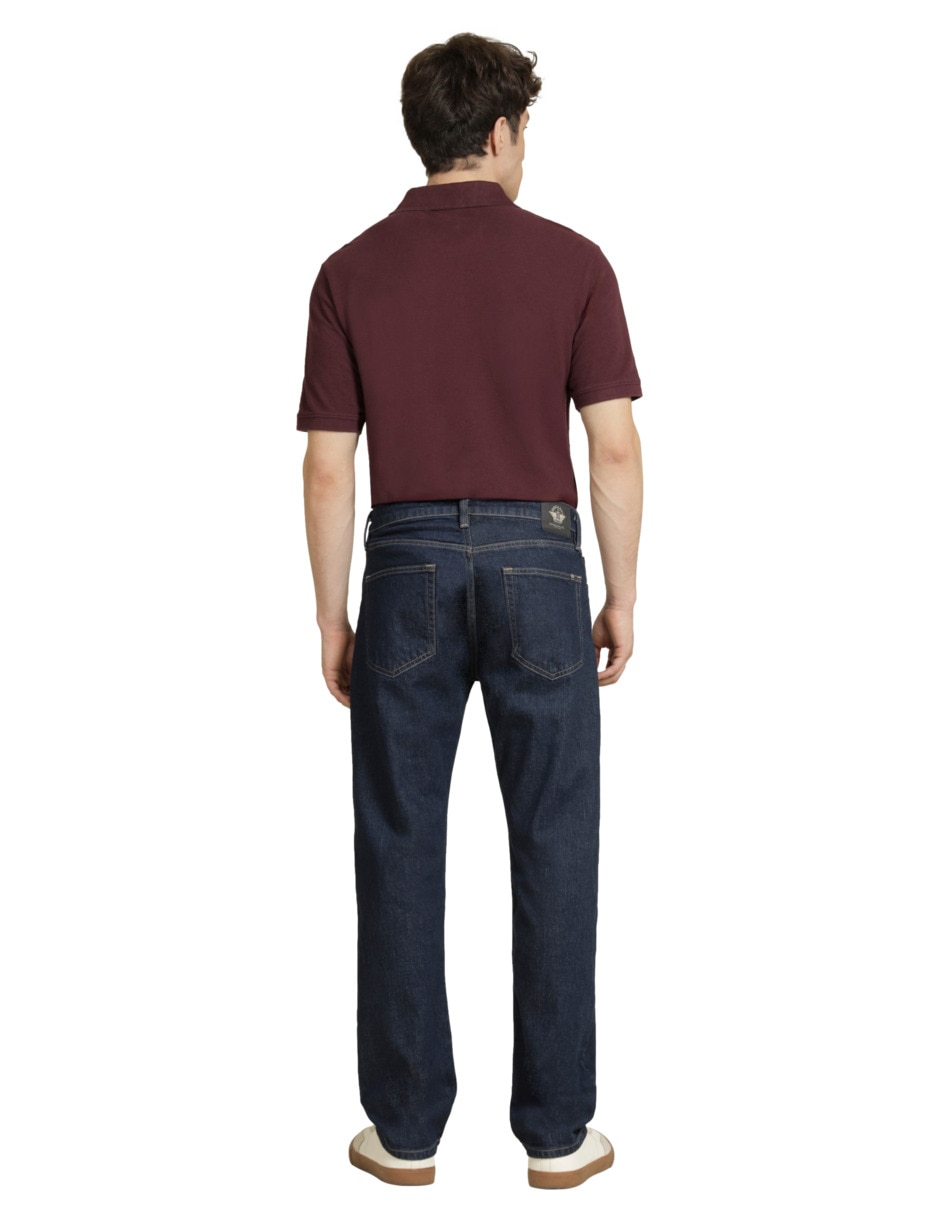 Pantalón casual regular de algodón para hombre 3