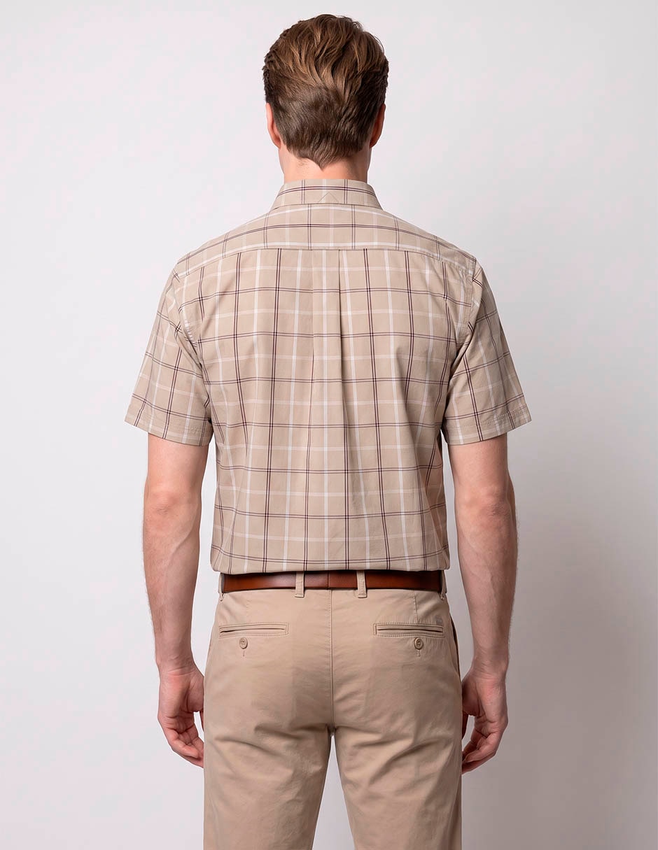 Camisa casual manga corta para hombre 2