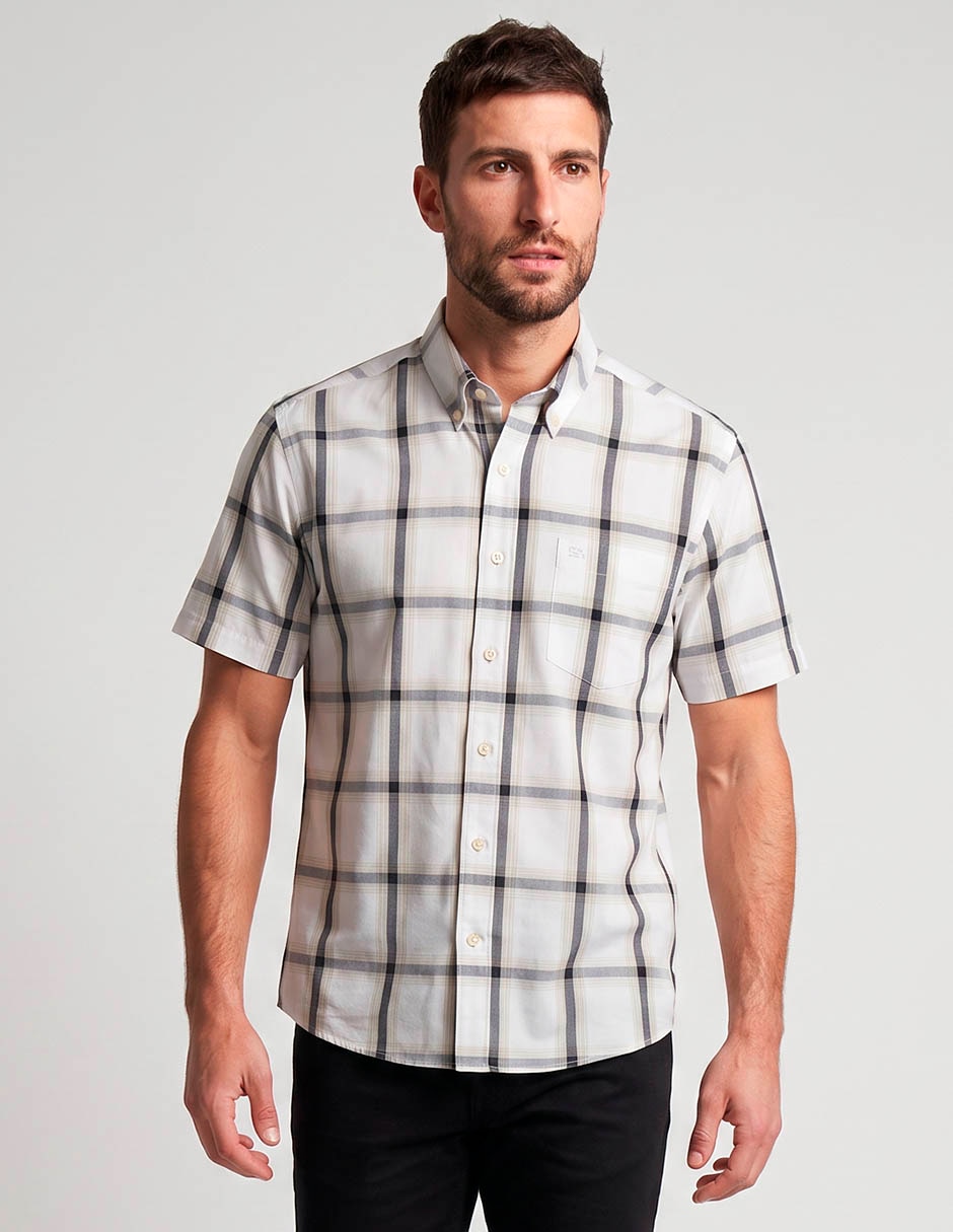 Camisa casual manga corta para hombre Camisa casual manga corta para hombre