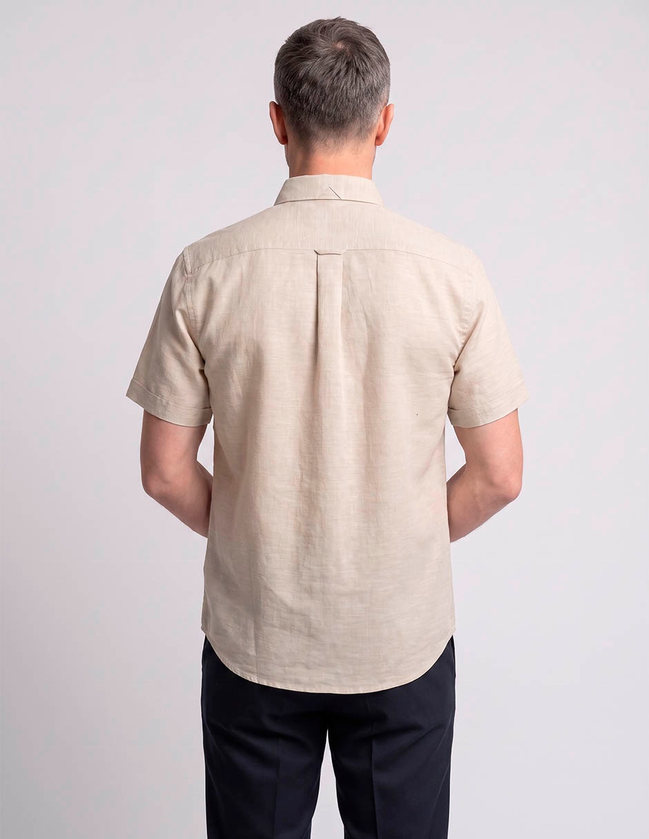 Camisa casual manga corta para hombre 2
