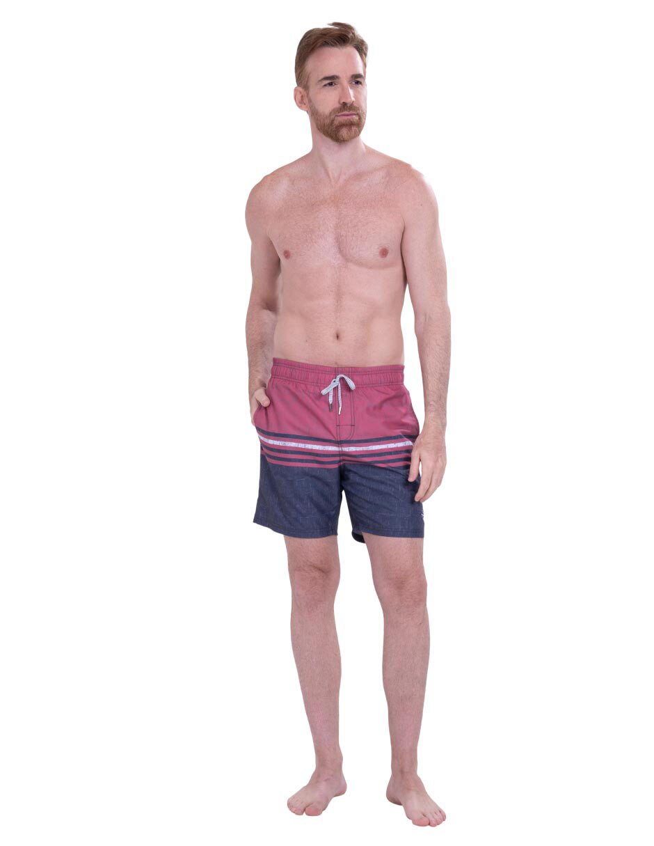 Traje de baño cintura elástica para hombre 4