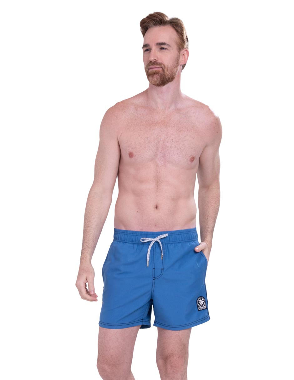 Traje de baño cintura elástica para hombre