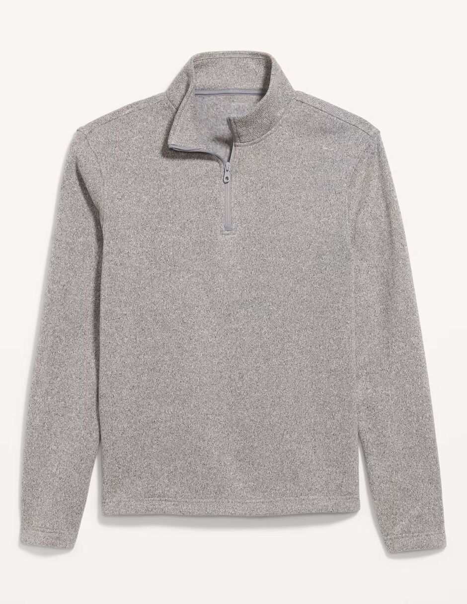 Suéter cuello con cierre para hombre 2