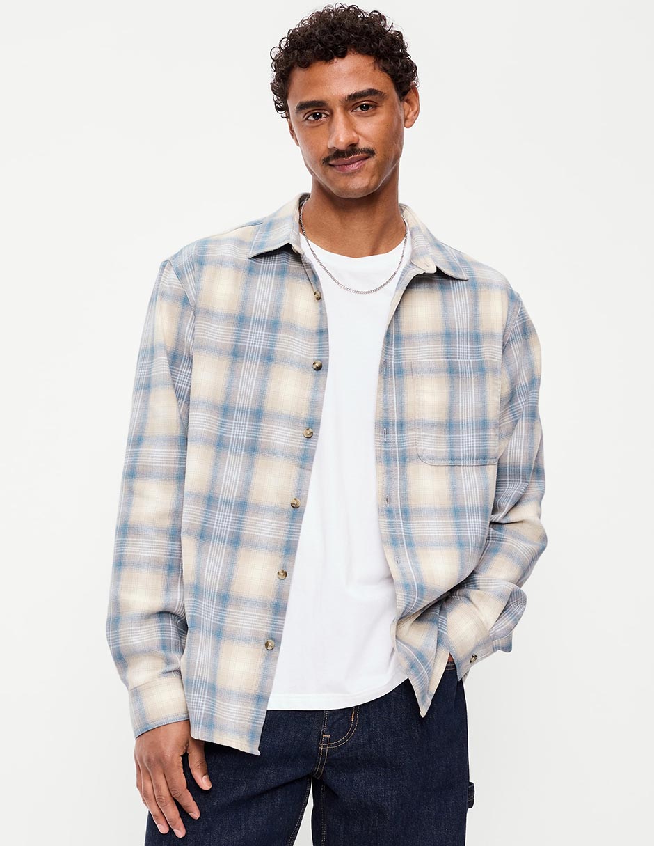 Camisa casual manga larga para hombre Camisa casual manga larga para hombre