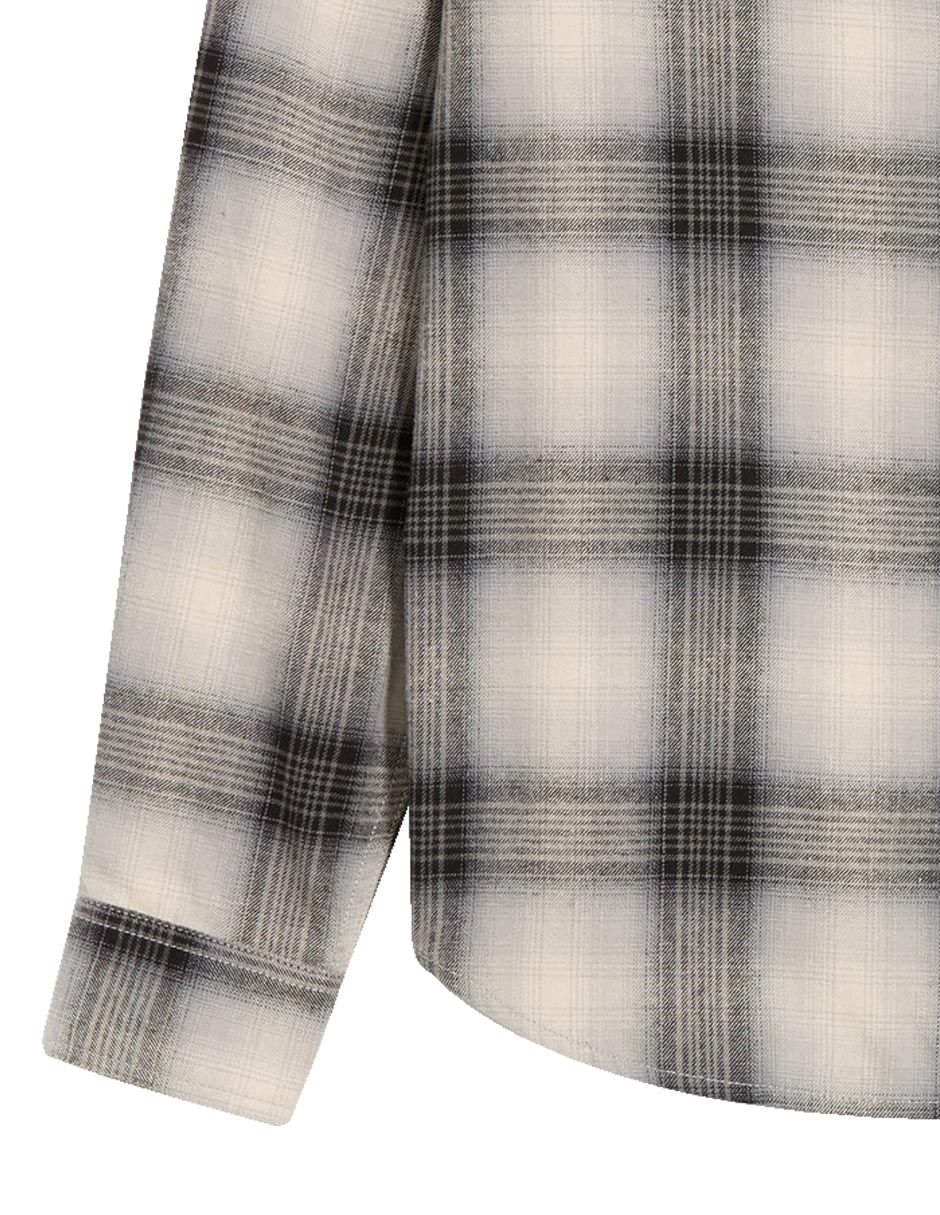 Camisa casual manga larga para hombre 3