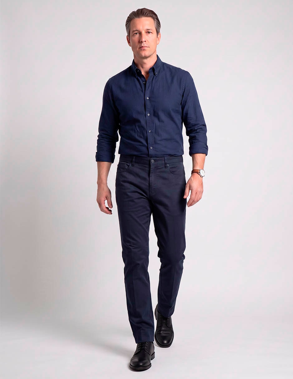 Pantalón chino de algodón para hombre Pantalón chino de algodón para hombre