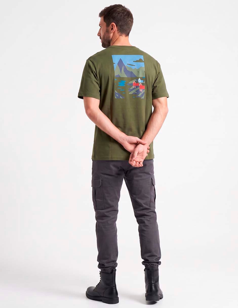 Playera cuello redondo para hombre 2