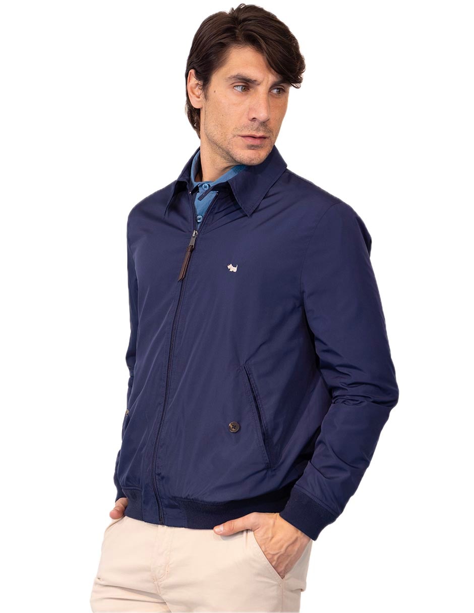 Chamarra bomber con bolsillos para hombre Chamarra bomber con bolsillos para hombre