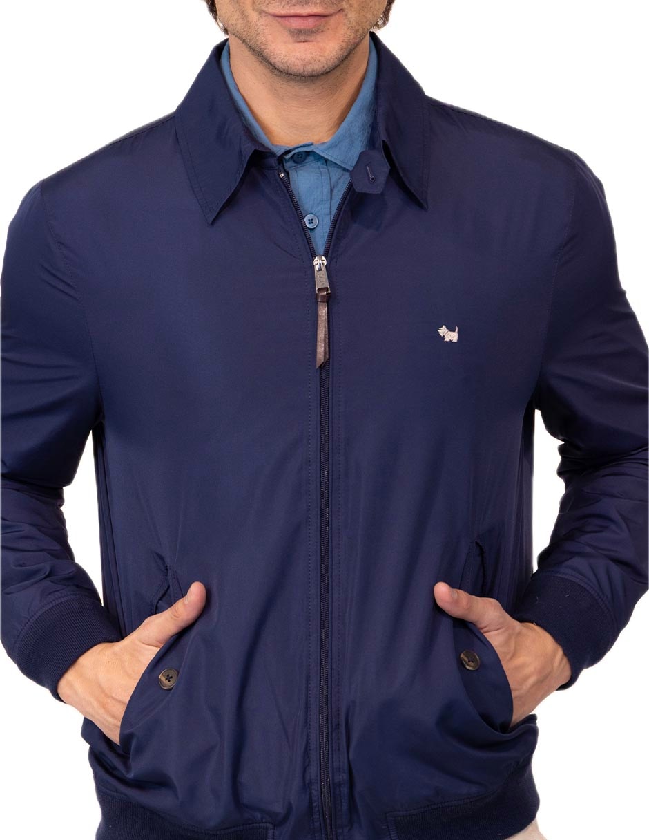 Chamarra bomber con bolsillos para hombre 3