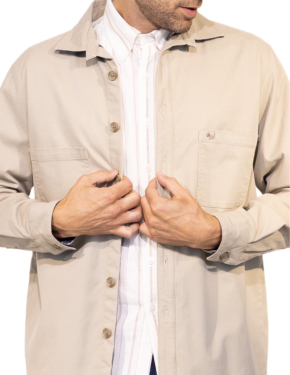 Camisa casual manga larga para hombre 3