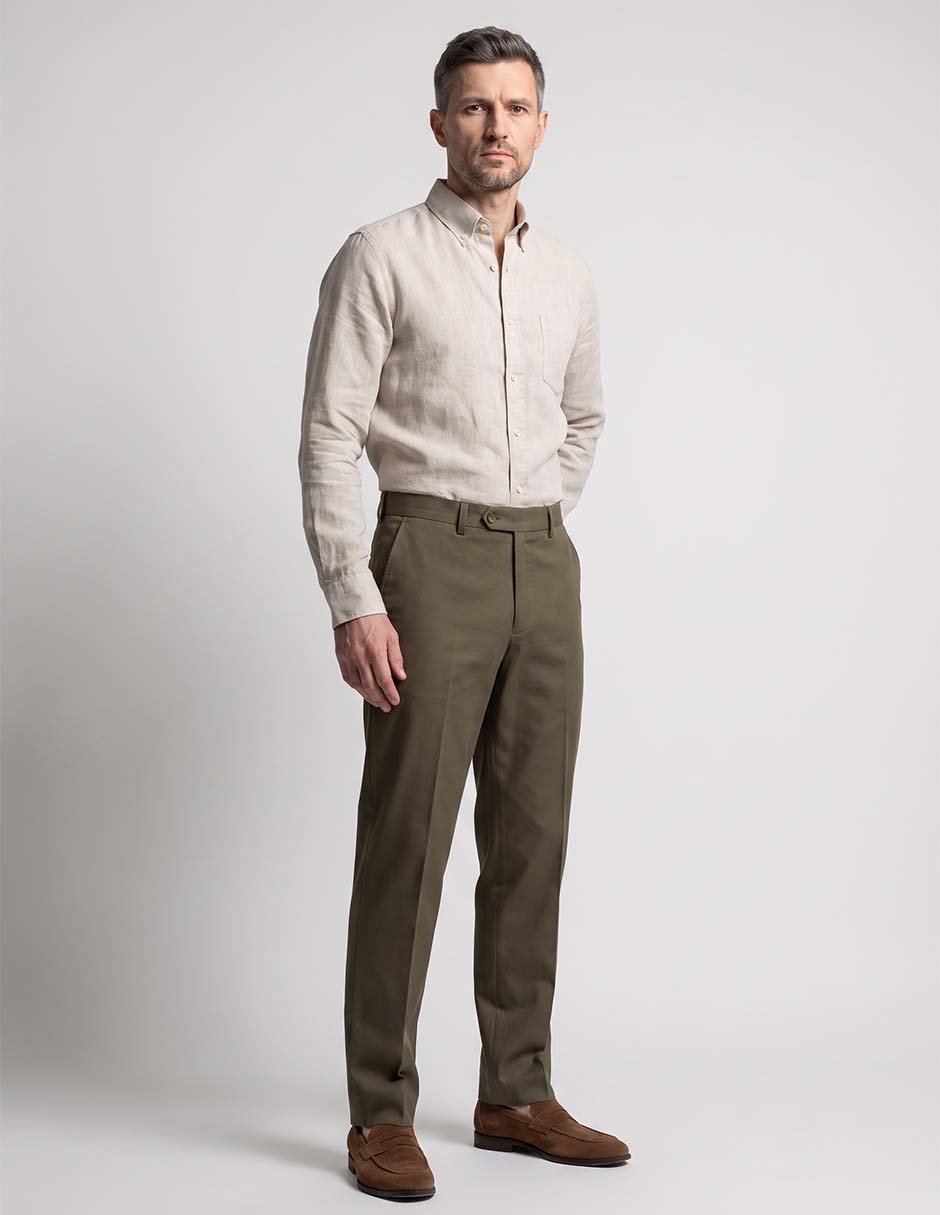 Pantalón Casual Regular Para Hombre 3